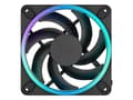 Miniatyrbilde 2 av 5: Fractal D. Momentum 12 RGB Black (svart, 120 mm)