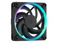 Miniatyrbilde 1 av 5: Fractal D. Momentum 12 RGB Black (svart, 120 mm)