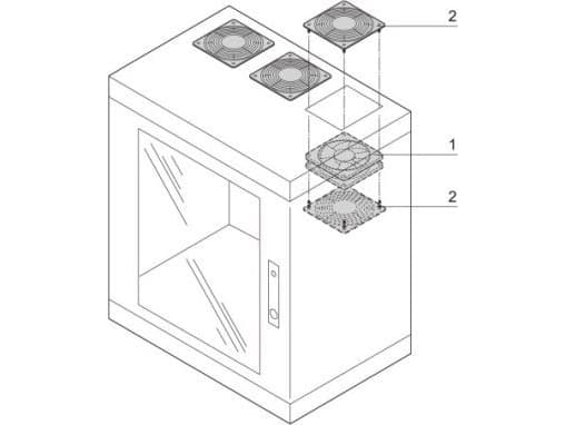 SCHROFF EPCASE ilmanvaihto TRITON