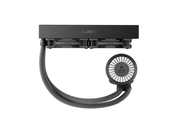 ARCTIC Liquid Freezer III Pro 240 A-RGB, allt-i-ett vätskekylare, 12 cm, 131 m³/h, svart, vit