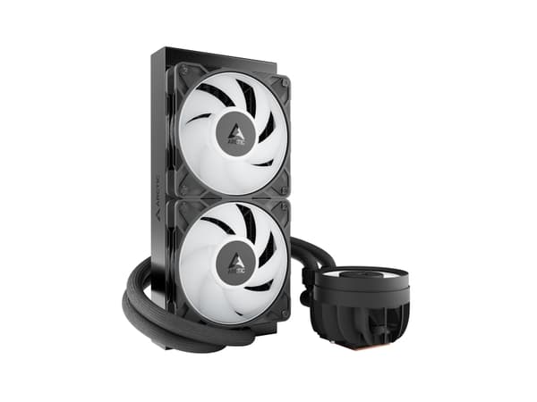 ARCTIC Liquid Freezer III Pro 240 A-RGB, allt-i-ett vätskekylare, 12 cm, 131 m³/h, svart, vit