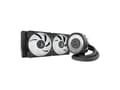 Miniatyrbild 1 av 5: ARCTIC Liquid Freezer III Pro 240 A-RGB, allt-i-ett vätskekylare, 12 cm, 131 m³/h, svart, vit