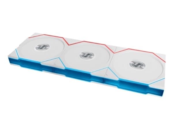 Lian Li UNI FAN TL Wireless 120 Reverse Blade - Lådfläkt - 120 mm - vit