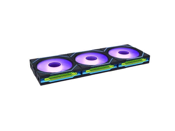 Lian Li UNI FAN SL INF Wireless, Reverse 3 pack, Black - 120mm