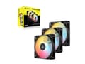 Miniatyrbilde 4 av 4: Corsair Lüfter 120*120*25 RS120-R ARGB PWM Triple Pack (CO-9050196-WW)