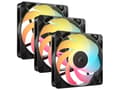 Miniatyrbilde 1 av 4: Corsair Lüfter 120*120*25 RS120-R ARGB PWM Triple Pack (CO-9050196-WW)