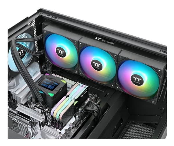 Thermaltake K Wasserkühlung LA360-S ARGB Sync alt-i-ett-væskekjølesystem svart
