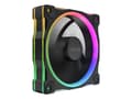 Miniatyrbild 2 av 5: ASUS Prime MR120 Fan ARGB Black, Ventilator, 12 cm, Sort