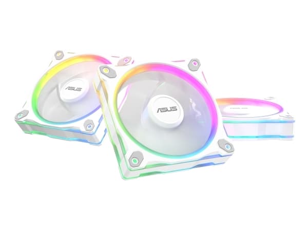 ASUS PRIME MR120 FLÄKT ARGB OMVÄND VIT 3IN1