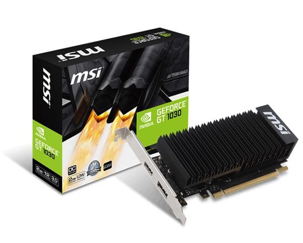 MSI NVIDIA GeForce GT 1030 2GB LP OC