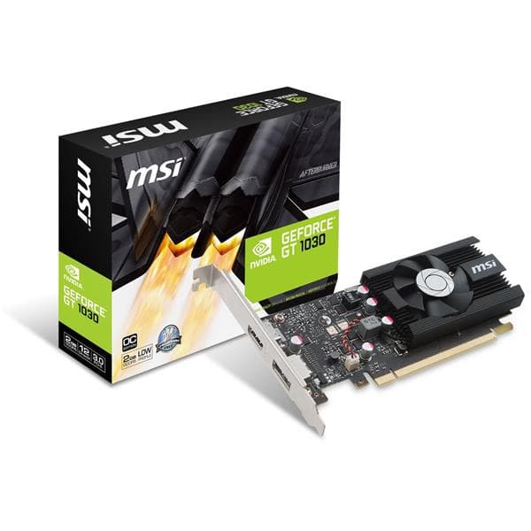MSI GeForce GT 1030 LP OC HDMI DP 2GB