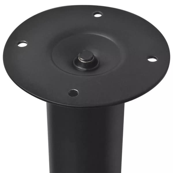 vidaXL teleskopiske bordben i sort 710 mm - 1100 mm