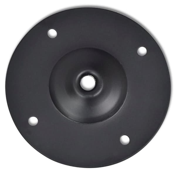 vidaXL teleskopiske bordben i sort 710 mm - 1100 mm
