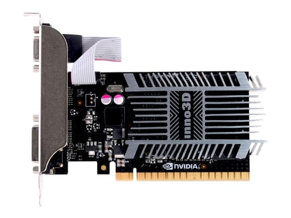 Inno3D GeForce GT 710 LP - Grafikkort - GF GT 710 - 2 GB DDR3 - PCIe 2.0 - DVI, D-Sub, HDMI