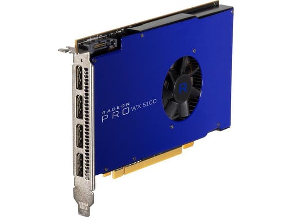 AMD Radeon Pro WX5100 - Grafikkort - Radeon Pro WX 5100 - 8 GB GDDR5 - PCIe 3.0 x16 - 4 x DisplayPort