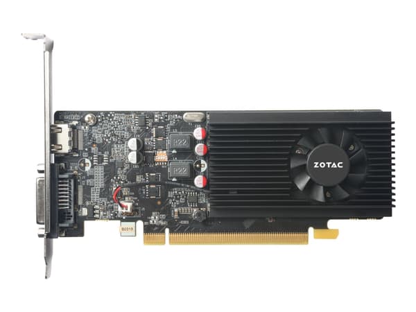 ZOTAC GeForce GT 1030 - Grafikkort - GF GT 1030 - 2 GB GDDR5 - PCIe 3.0 - DVI, HDMI