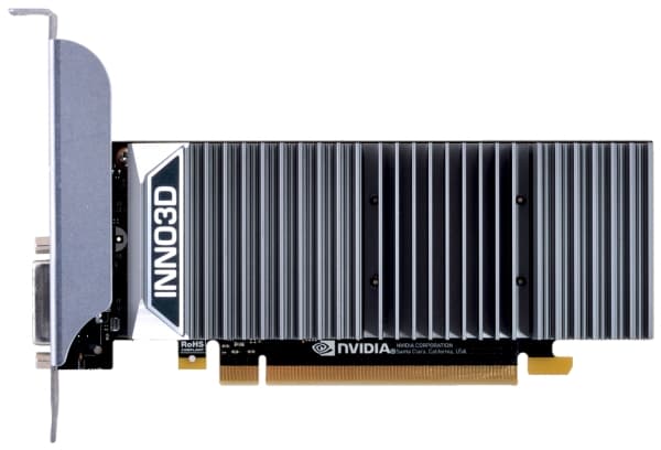 Inno3D GeForce GT 1030 0dB - Grafikkort - GF GT 1030 - 2 GB GDDR5 - PCIe 3.0 x16 - DVI, HDMI - uten vifte
