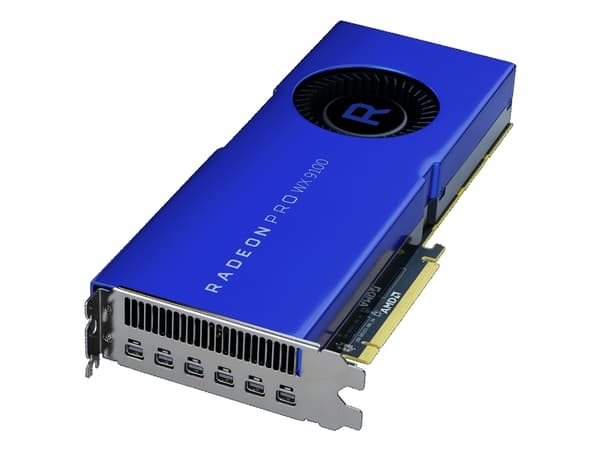 AMD Radeon Pro WX 9100 - Grafikkort - Radeon Pro WX 9100 - 16 GB HBM2 - PCIe 3.0 x16 - 6 x Mini DisplayPort