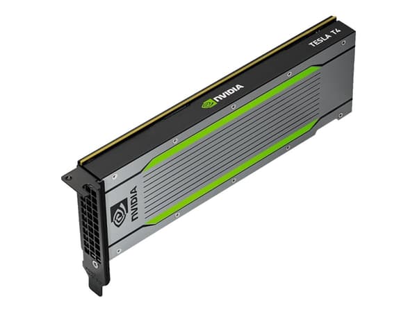 NVIDIA Tesla T4 - GPU-beregningsprosessor - Tesla T4 - 16 GB GDDR6 - PCIe 3.0 x16 - uten vifte - løsvekt