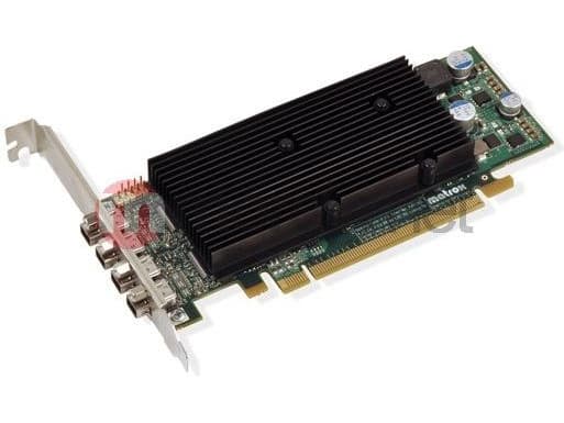 Matrox M9148 - Grafikkort - M9148 - 1 GB - PCIe x16 lav profil - 4 x Mini DisplayPort