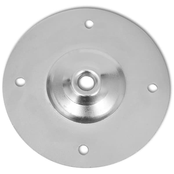 vidaXL Teleskooppiset pöydänjalat 4 kpl kromi 710 mm - 1 100 mm