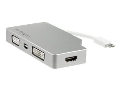 StarTech.com CDPVGDVHDMDP USB grafisk kobling 3840 x 2160 piksler Sølv