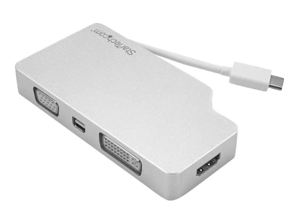 StarTech.com CDPVGDVHDMDP USB grafisk kobling 3840 x 2160 piksler Sølv Sølv