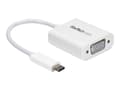Miniatyrbild 3 av 5: StarTech.com USB-C- till VGA-adapter - vit - USB/VGA-adapter - 24 pin USB-C (hane) till HD-15 (VGA) (hona) - USB 3.1 Gen 1 / Thunderbolt 3 - 17.5 m -