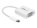 Miniatyrbild 4 av 5: StarTech.com USB-C- till VGA-adapter - vit - USB/VGA-adapter - 24 pin USB-C (hane) till HD-15 (VGA) (hona) - USB 3.1 Gen 1 / Thunderbolt 3 - 17.5 m -
