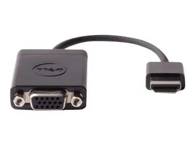 Dell - Videokort - HDMI hane till HD-15 (VGA) hona - för Chromebook 3120; Inspiron 17 77XX, 24 5459, 3059, 3263, 5458, 55XX, 7459; Vostro 3650