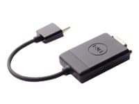 Dell - Videokort - HDMI hane till HD-15 (VGA) hona - för Chromebook 3120; Inspiron 17 77XX, 24 5459, 3059, 3263, 5458, 55XX, 7459; Vostro 3650