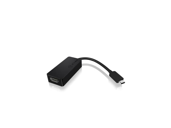 ICY BOX IB-AC534-C - Extern videoadapter - USB-C - HDMI - svart