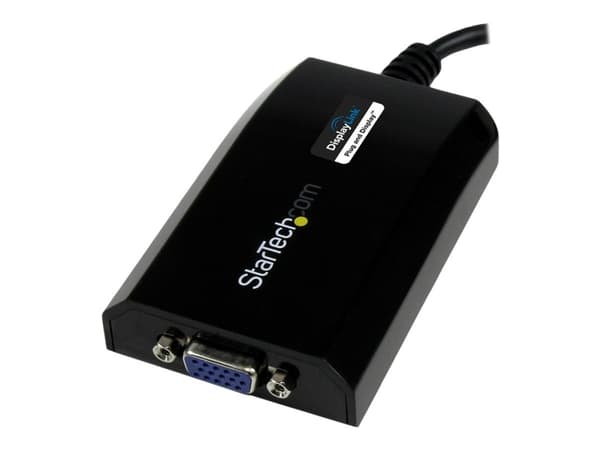StarTech.com USB 3.0 to VGA Display Adapter 1920x1200 1080p, DisplayLink Certified, Video Converter w/ External Graphics Card - Mac & PC (USB32VGAPRO