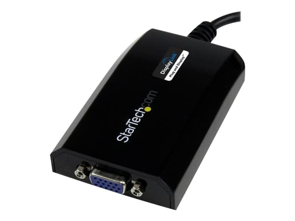 StarTech.com USB 3.0 to VGA Display Adapter 1920x1200 1080p, DisplayLink Certified, Video Converter w/ External Graphics Card - Mac & PC (USB32VGAPRO
