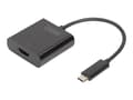 Miniatyrbild 1 av 5: DIGITUS - Extern videoadapter - USB-C 3.1 - HDMI - svart