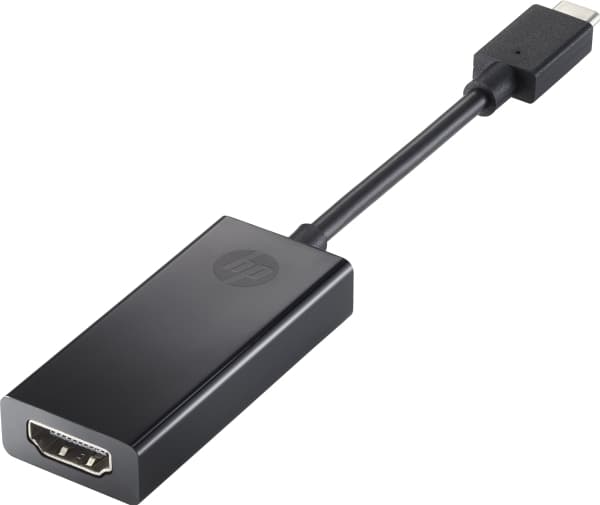 HP - Videoadapteri - 24 pin USB-C han til HDMI hun - 4K-tuki - HP 22, 24; Chromebook 14, 15; ENVY 27, 32; ENVY Laptop 13, 17; Pavilion Laptop 14, 15