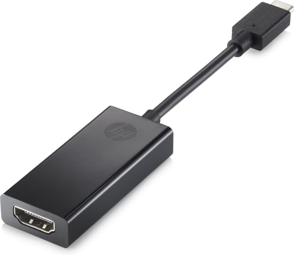 HP - Videoadapteri - 24 pin USB-C han til HDMI hun - 4K-tuki - HP 22, 24; Chromebook 14, 15; ENVY 27, 32; ENVY Laptop 13, 17; Pavilion Laptop 14, 15
