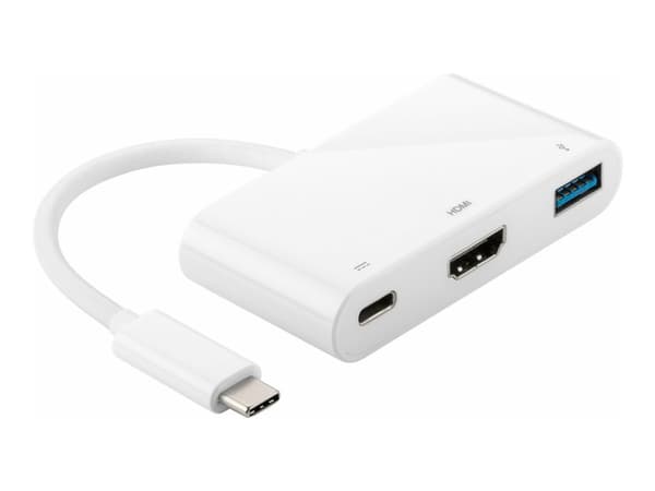MicroConnect - Extern videoadapter - USB-C 3.1 - HDMI - vit