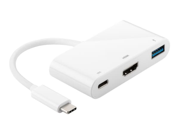 MicroConnect - Extern videoadapter - USB-C 3.1 - HDMI - vit