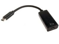 Microconnect USB3.1CMDPB, 0,2 m, USB Type-C, Mini DisplayPort, Uros, Naaras, Kulta