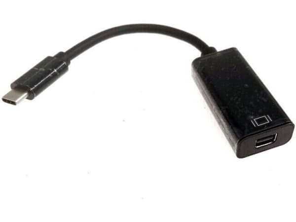 Microconnect USB3.1CMDPB, 0,2 m, USB Type-C, Mini DisplayPort, Uros, Naaras, Kulta