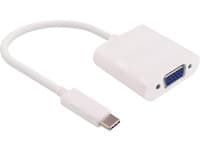 MicroConnect - Extern videoadapter - USB-C 3.1 - VGA - vit