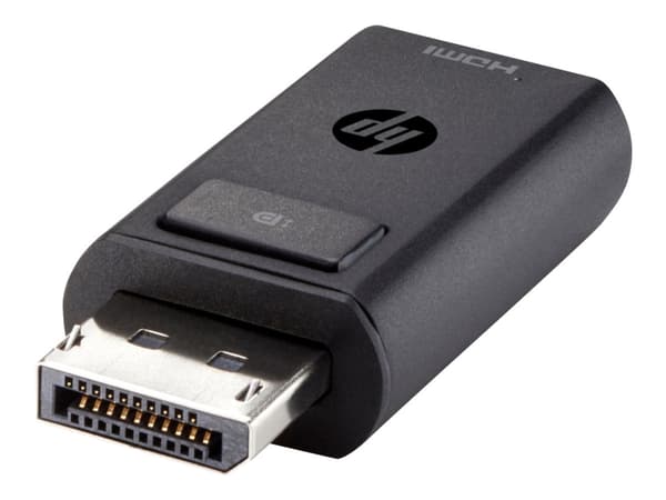 HP DisplayPort to HDMI Adapter - Video adapter - DisplayPort hann til HDMI hunn - for EliteBook 8770; ProBook 64X G4, 650 G5; ZBook 14 G2, 14u G4, 15