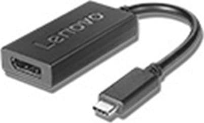 Lenovo - USB / DisplayPort-adapter - 24 pin USB-C (hann) til DisplayPort (hunn) - DisplayPort 1.2a - 4K-støtte - for ThinkBook 14s Yoga G2 IAP; Think
