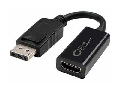MicroConnect - Video adapter - DisplayPort hann til HDMI hunn