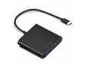 Miniatyrbild 2 av 4: FANTEC - Extern videoadapter - USB-C - HDMI - svart