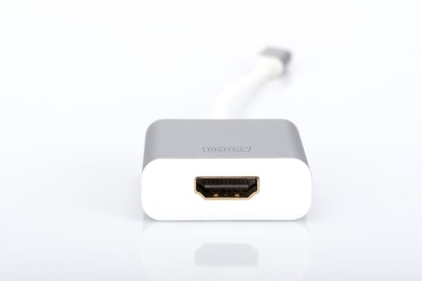 DIGITUS - Extern videoadapter - USB-C - HDMI - aluminium
