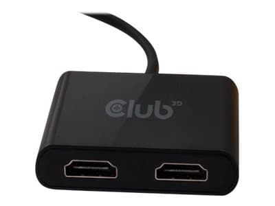 CLUB3D USB A to HDMI™ 2.0 Dual Monitor 4K 60Hz
