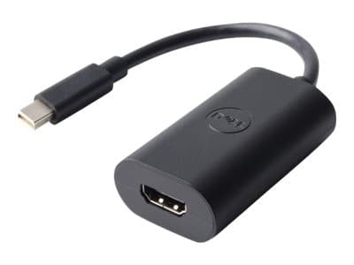 Dell - Videokort - Mini DisplayPort hane till HDMI hona - för Dell Mobile Projector M900; Inspiron 5559; Latitude 7275, E7240; Venue 8; XPS 12 9250