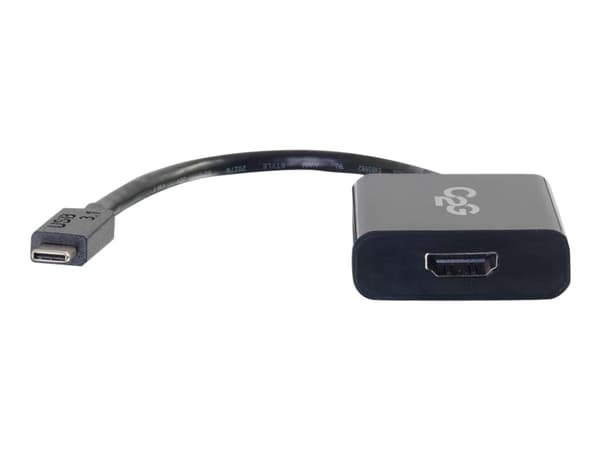 C2G USB3.1-C/HDMI USB grafisk kobling 3840 x 2160 piksler Sort